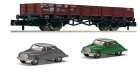820003 Fleischmann Flat car loaded with vehicles DKW